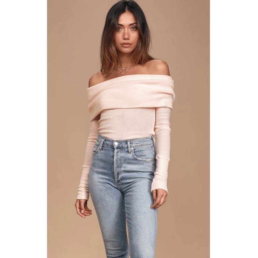 Free People Snow Bunny Long Sleeve Top